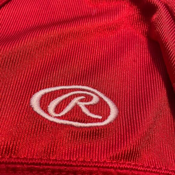 Vintage Jack Frost # 31 Football Jersey Mens Medium Rawlings Red - Picture 2 of 16